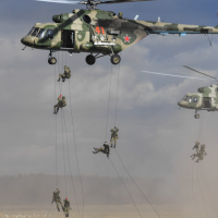 Uvježbavanje desanta na vježbi Zapad 2021