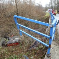 Karlovac: U slijetanju automobila smrtno stradala jedna osoba