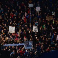 Prosvjed u Slovačkoj