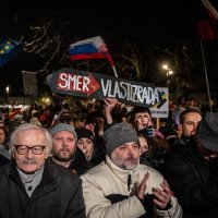 Prosvjed u Bratislavi protiv politike vlade Roberta Fica