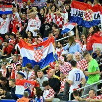 Hrvatska - Slovenija, rukomet, SP, navijači, 26.1.2025.