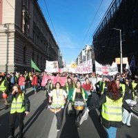 Studenti krenuli u blokadu Autokomande u Beogradu