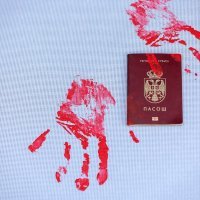 Mirni prosvjed ispred Veleposlanstva Republike Srbije u Zagrebu