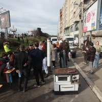 Počela studentska blokada Autokomande u Beogradu