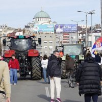 15 minuta tišine na blokadi u Beogradu za poginule u Novom Sadu