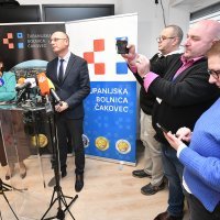 Ministrica Hrstić u Čakovcu zbog problema u županijskoj bolnici