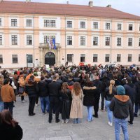 Studentski prosvjed u Osijeku