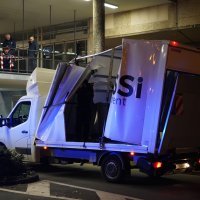 Kamion se zabio u stepenice Gradskog poglavarstva u Zagrebu