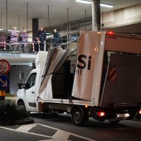 Kamion se zabio u stepenice Gradskog poglavarstva u Zagrebu