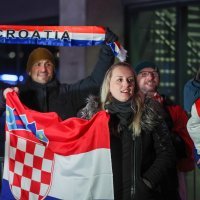 Navijači uoči treninga hrvatskih rukometaša 1.2.2025.