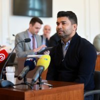 Eduardo da Silva na suđenju Mamićima u Osijeku