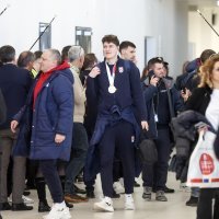 Zagreb: Rukometaši sletjeli u zračnu luku nakon osvojenog srebra na Svjetskom prvenstvu