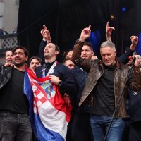 Nastup Marka Perkovića Thompsona na Trgu bana Jelačića