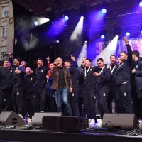 Nastup Marka Perkovića Thompsona na Trgu bana Jelačića