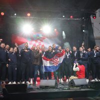 Nastup Marka Perkovića Thompsona na Trgu bana Jelačića