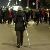 Podgorica: Neformalna grupa studenata "Kamo Sutra" je pozvala građane na blokadu mosta Blaža Jovanovića zbog zločina na Cetinju