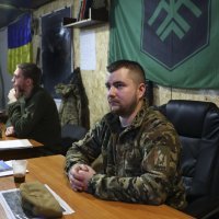 Ukrajinski vojnici na fronti kod Limana