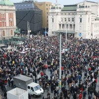 Umirovljenici daju podršku studentima u Srbiji