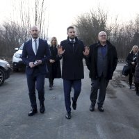 Damir Habijan na prostoru budućeg novog zatvora u Osijeku