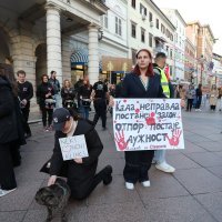 Mirni prosvjed studenata u Rijeci