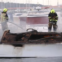 Izgorjele dvije brodice u lučici Spinut u Splitu