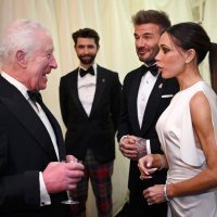 Kralj Charles, David Beckham, Victoria Beckham
