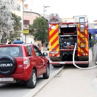 U robnoj kući City life u centru grada izbio požar