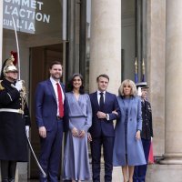 Brigitte Macron i Usha Vance