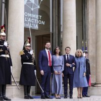 Brigitte Macron i Usha Vance