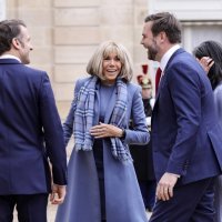 Brigitte Macron i Usha Vance