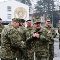 Ispraćaj 6. kontingenta u NATO misiju u Mađarsku