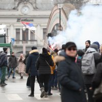 Prosvjed studenata u Kragujevcu