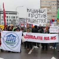 Prosvjed studenata u Kragujevcu