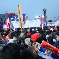Aleksandar Vučić na skupu 'Vojvodina je Srbija' u Srijemskoj Mitrovici