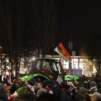 Prosvjed studenata i građana u Kragujevcu