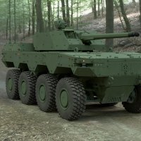 Milremova platforma na šasiji 8x8 tijekom testiranja