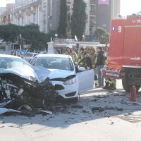 Lančani sudar u Splitu