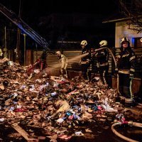 Požar kamiona Čistoće