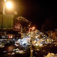 Požar kamiona Čistoće