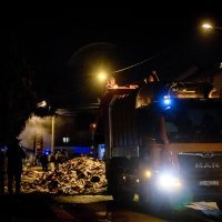 Požar kamiona Čistoće