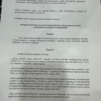 Sporazum o rušenju postojećeg i izgradnji novog stadiona Maksimir