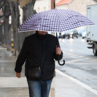 Kiša u Šibeniku