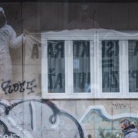 Performans Zelene akcije pod nazivom Pravda za Vrginmost u Zagrebu