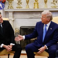 Emmanuel Macron i Donald Trump