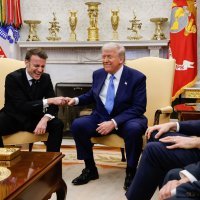 Emmanuel Macron i Donald Trump