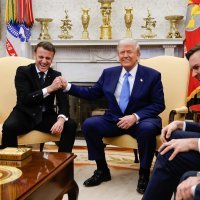 Emmanuel Macron i Donald Trump