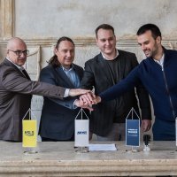 Toni Cinotti, Marin Rožić, Ante Škrobica i Ivan Šustić