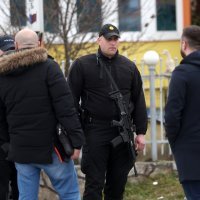 Policija na ispred suda BiH u Sarajevu