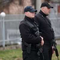 Policija na ispred suda BiH u Sarajevu