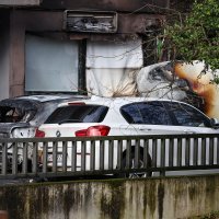 Požar automobila na Črnomercu